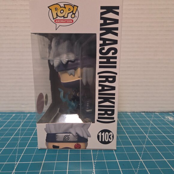 Funko POP Animation Naruto Shippuden Kakashi Raikiri GITD Gamestop 1103 Vinyl - Picture 2 of 6